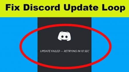 Discord Update Failed