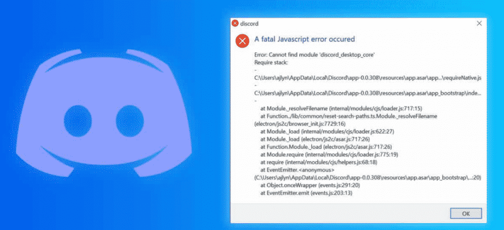 Discord Javascript Error