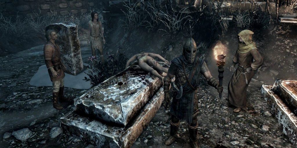 Skyrim Blood On The Ice