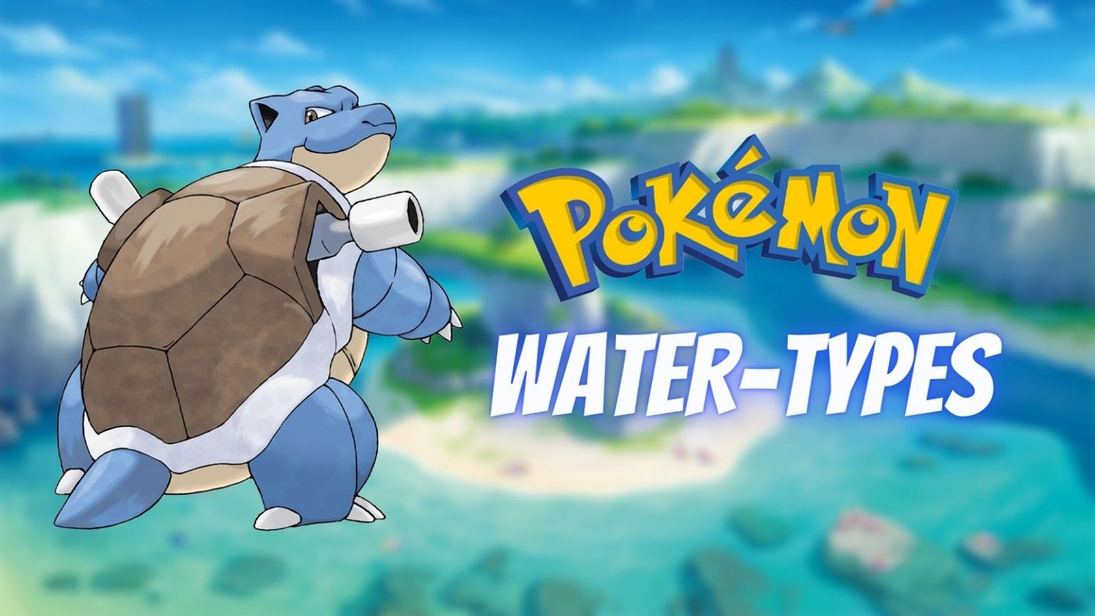 Water Type Pokemon