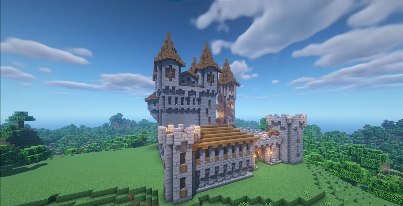 generic minecraft castle