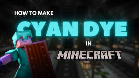 How to Make Cyan Dye in Minecraft