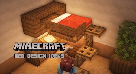 Minecraft Bed Design Ideas