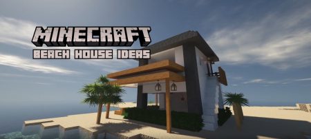 10 Awesome Minecraft Beach House Ideas in 2022 minecraft beach house ideas