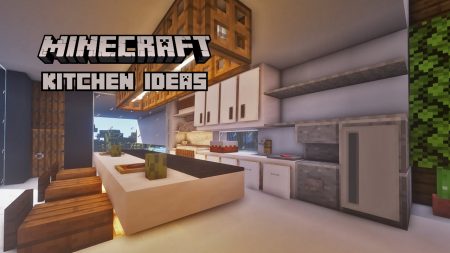 12 Amazing Minecraft Kitchen Ideas in 2022 minecraft kitchen ideas