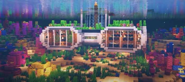 minecraft underwater base ideas