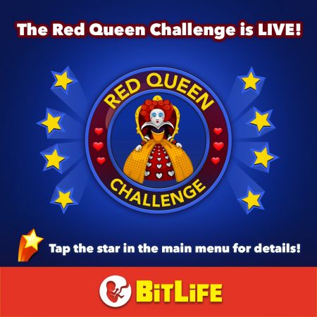 how to complete the red queen challenge in bitlife