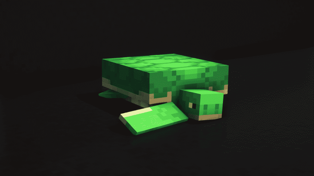 how to tame a turtle in minecraft