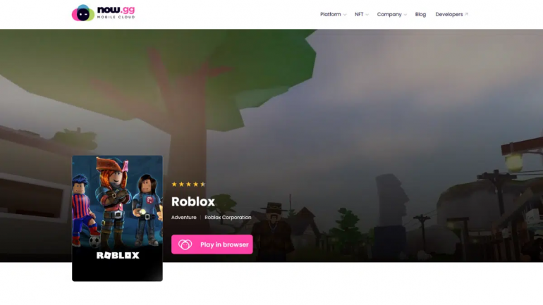 Now gg Roblox Play Roblox On Your Web Browser