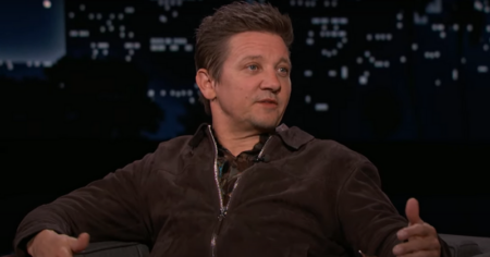 Jeremy Renner Visits Hospital Workers Who Saved His Life After Snowplow Accident