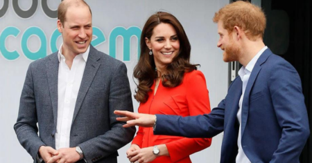 Kate, william, and Harry