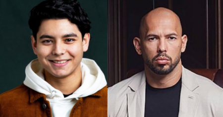 Andrew Tate and Adam Hussain