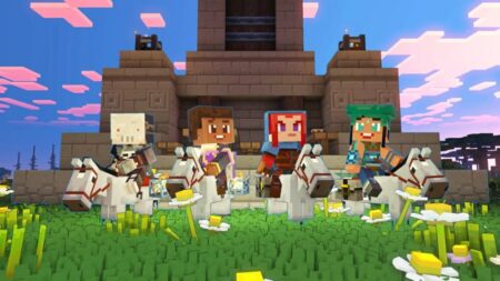 minecraft legends preview gameplay