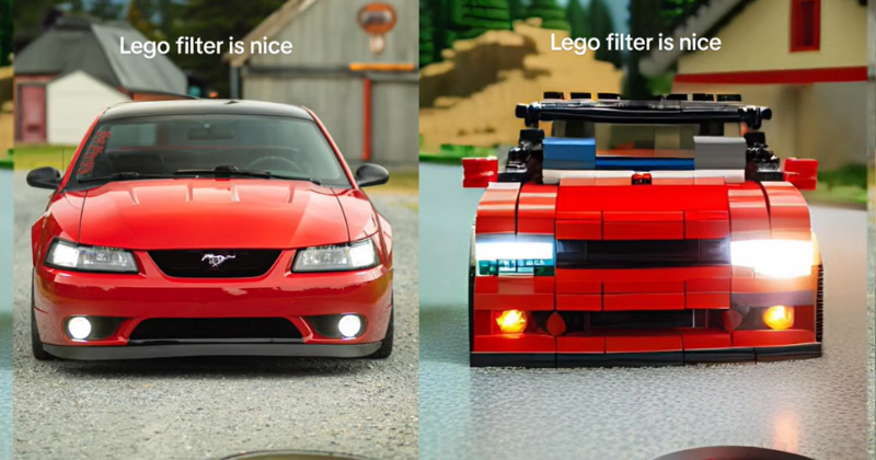 Try Out the Lego AI Filter on TikTok and Join the Trend AI Filter on TikTok