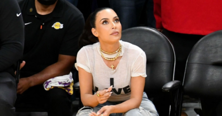Kim Kardashian supports Tristan Thompson