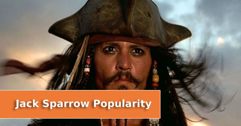 jack sparrow popularity
